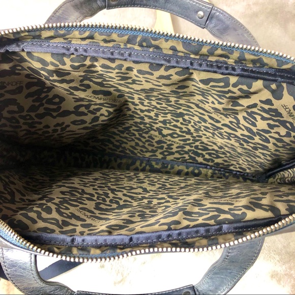 Rebecca Minkoff grey leather laptop bag/briefcase - Picture 4 of 4